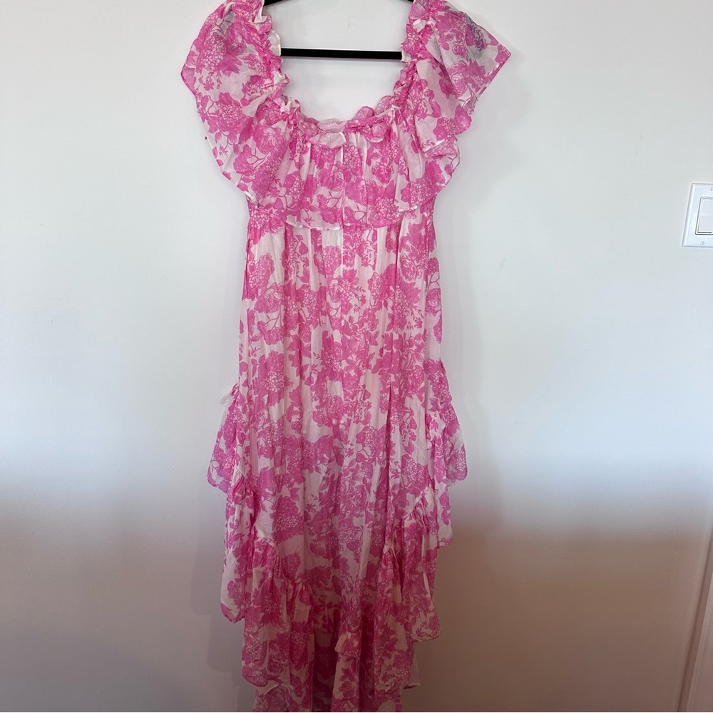 LoveShackFancy low to high dress